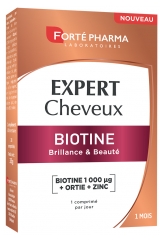Fort&eacute; Pharma Expert Cheveux Biotine 1000 30 Comprim&eacute;s