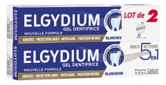 Elgydium Gel Dentifrice 5en1 Multi Actions Lot de 2 x 75 ml