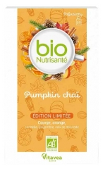 Vitavea Infusion Pumpkin Cha&iuml; Courge Orange Bio 20 Sachets