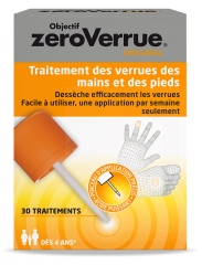 Mylan Objectif ZeroVerrue Traitement des Verrues Mains et Pieds 5 ml