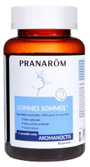 Pranar&ocirc;m Aromanoctis Sommeil Lavande Vraie 60 Gommes