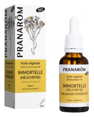 Pranar&ocirc;m Huile V&eacute;g&eacute;tale Immortelle (H&eacute;lichryse) Fleurs Bio 30 ml