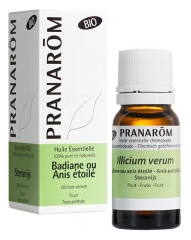 Pranar&ocirc;m Huile Essentielle Badiane ou Anis &Eacute;toil&eacute; (Illicum Verum) Hect Bio 10 ml