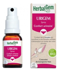 HerbalGem Urigem Spray Concentr&eacute; de Bourgeons Frais Bio 15 ml
