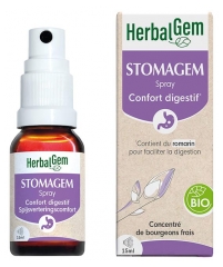 HerbalGem Stomagem Concentr&eacute; de Bourgeons Frais Spray Bio 15 ml 
