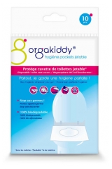 Orgakiddy Prot&egrave;ge Cuvette de Toilettes Jetable 10 Protections