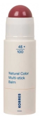 Korres Natural Color Multi-Stick Baume Teint&eacute; Effet Bonne Mine 4,5 g