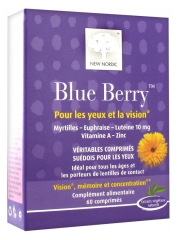 New Nordic Blue Berry pour les Yeux et la Vision 60 Comprim&eacute;s