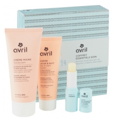 Avril Coffret Cadeau Essentiels Soins - Cosm&eacute;tiques Certifi&eacute;s Bio