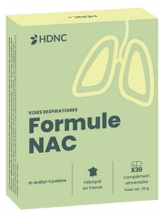 H.D.N.C Formule NAC Voies Respiratoires 30 Comprim&eacute;s