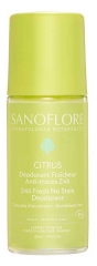 Sanoflore D&eacute;odorant Fra&icirc;cheur 24H Citrus Biologique 50 ML