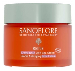 Sanoflore Reine Anti-&Acirc;ge Global Cr&egrave;me Rose Bio 50 ml