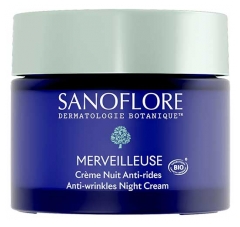 Sanoflore Merveilleuse Anti-Rides Cr&egrave;me Nuit Bio 50 ml