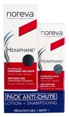 Noreva Hexaphane Shampooing Compl&eacute;ment Anti-Chute Stimule et Fortifie 250 ml + Lotion Anti-Chute Cuirs Chevelu Snesibles 60 ml