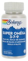 Solaray Super Om&eacute;ga 3-7-9 60 Capsules