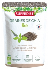 Superdiet Graines de Chia Bio - 200 g