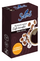 Solens Bonbons Saveur Caf&eacute; Torr&eacute;fi&eacute; Sans Sucres 66 g