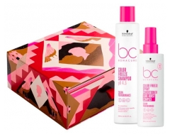 Schwarzkopf Coffret Bonacure Shampoing Color Freeze 250 ml + Spray Baume D&eacute;m&ecirc;lant Color Freeze 200 ml
