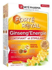 Fort&eacute; Pharma Ginseng'&Eacute;nergie - 20 Ampoules - 10 ml