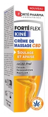 Fort&eacute; Pharma Forte Flex Kin&eacute; Cr&egrave;me de Massage Cbd - Soulage et Apaise les Douleurs Musculaires - Tube 75 ml