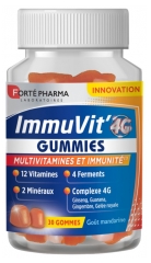 Fort&eacute; Pharma ImmuVit'4G 30 Gummies - Multivitamines et Immunit&eacute;