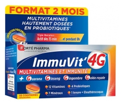 Fort&eacute; Pharma Immuvit 4 g 60 Comprim&eacute;s - 2 Mois