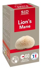 S.I.D Nutrition Lion&rsquo;s Mane Compl&eacute;ment Alimentaire 60 G&eacute;lules V&eacute;g&eacute;tales