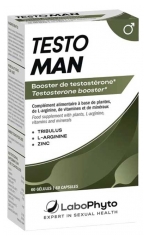 Labophyto TestoMan Booster de Testost&eacute;rone Cure 1 Mois 60 G&eacute;lules