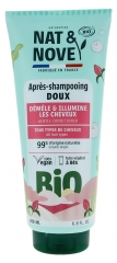 Nat&Nove Bio 2en1 Apr&egrave;s-Shampoing Doux Illumine & D&eacute;m&ecirc;le Bio 200 ml