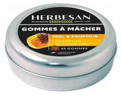 Herbesan Gommes &agrave; M&acirc;cher Propolis & Miel 45 Gommes