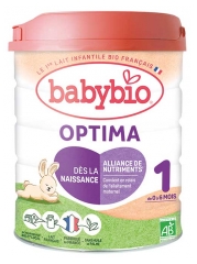 Babybio Optima 1 de 0 &agrave; 6 Mois Bio 800 g