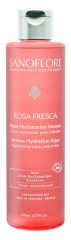 Sanoflore Rosa Fresca Aqua Hydratation Intense Peau &Eacute;clatante Bio 200 ml