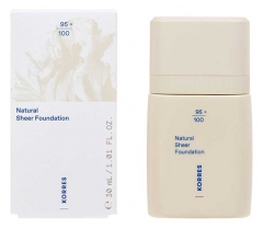 Korres Natural Sheer Fond de Teint Effet Peau Nue 30 ml