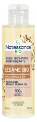 Natessance Huile de S&eacute;same Nourrissante Bio 100 ml