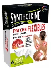 SyntholKin&eacute; Patch Flexibles Douleurs Musculaires Multi-Zones 4 Patchs Flexibles