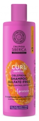 Natura Siberica Oblepikha Curl Shampoing Anti-Frisottis Sans Sulfate Tous Types de Boucles 400 ml