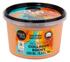 Organic Shop Gommage Collagen Boost Melon 250 ml