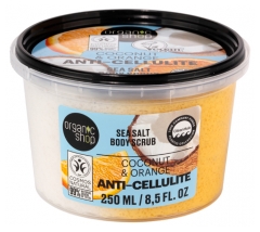 Organic Shop Gommage Anti-Cellulite Noix de Coco & Orange 250 ml