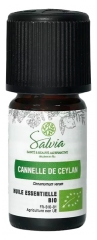 Salvia Nutrition Huile Essentielle Cannelle de Ceylan Biologique 5 ML
