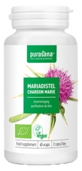 Purasana Vegan Chardon Marie Bio 60 G&eacute;lules