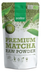 Purasana Super Food Tea Matcha Premium en Poudre Bio 75 g