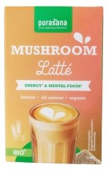 Purasana Mushroom Latt&eacute; Bio 6 Sticks de 10 g