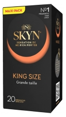 Manix Skyn King Size Sans Latex 20 Pr&eacute;servatifs
