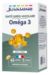 Juvamine Promesses Sant&eacute; Om&eacute;ga 3 Cardio-Vasculaire 45 Capsules