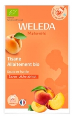 Weleda Tisane Allaitement Douce et Fruit&eacute;e P&ecirc;che Abricot Bio 20 Sachets