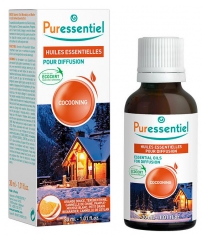 Puressentiel Nouvelle Formule : Diffuse Cocooning - Huiles Essentielles Pour Diffusion - 30 ml (Mai 2021)
