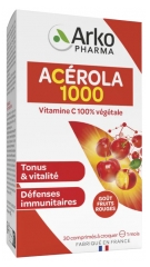 Arkopharma Ac&eacute;rola 1000 30 Unit&eacute;s 