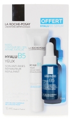 La Roche-Posay Hyalu B5 Yeux Anti-Rides &agrave; l'Acide Hyaluronique 15 ml + S&eacute;rum Concentr&eacute; 10 ml Offert