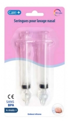 Care+ 2 Seringues pour Lavage Nasal 