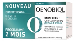 Oenobiol Hair Expert Fortifiant Int&eacute;gral Ongles & Cheveux Lot de 2 x 60 Comprim&eacute;s